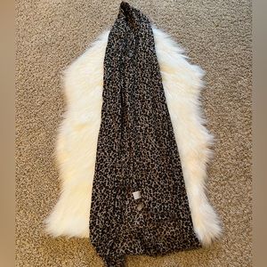 LOFT Leopard Scarf